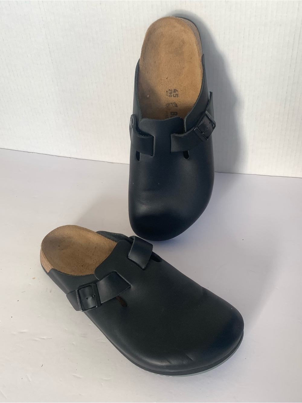 Birkenstock Boston Leather Black